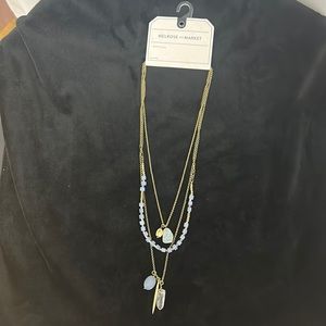 Melrose and Market layer necklace